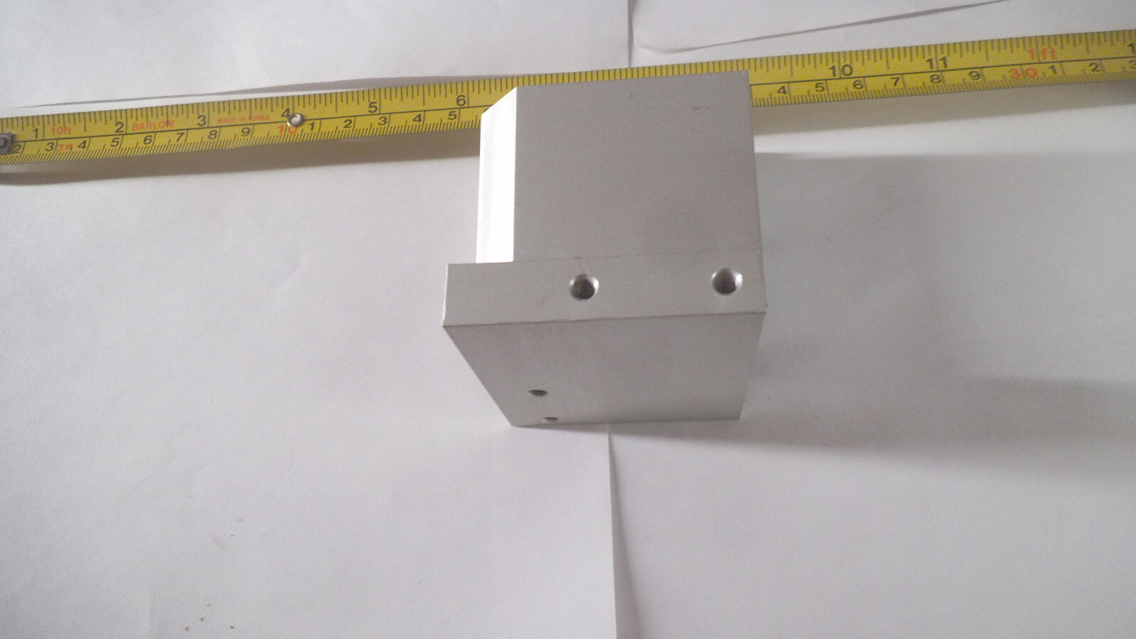Set of 4 Aluminum bars 2-9/16″ x 2-1/4″ x 1/2″ thick