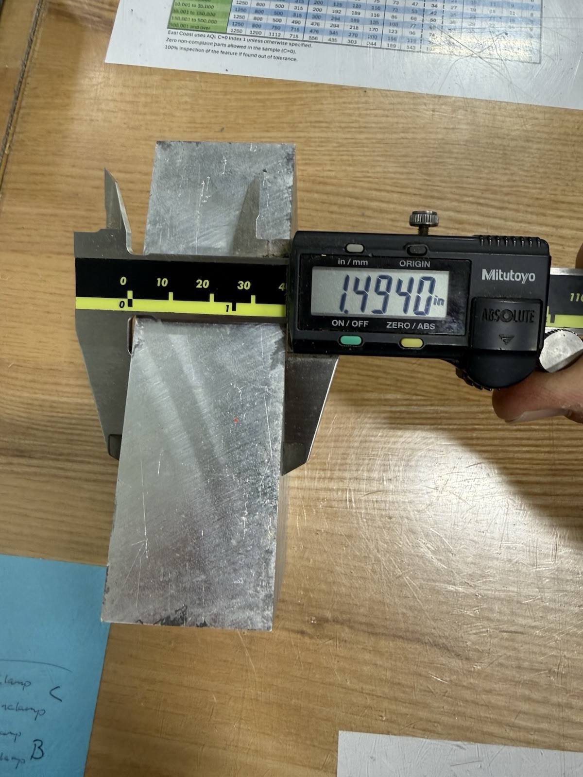 7075 Aluminum Billet Stock 4.7” X 3” x 1.5” Block
