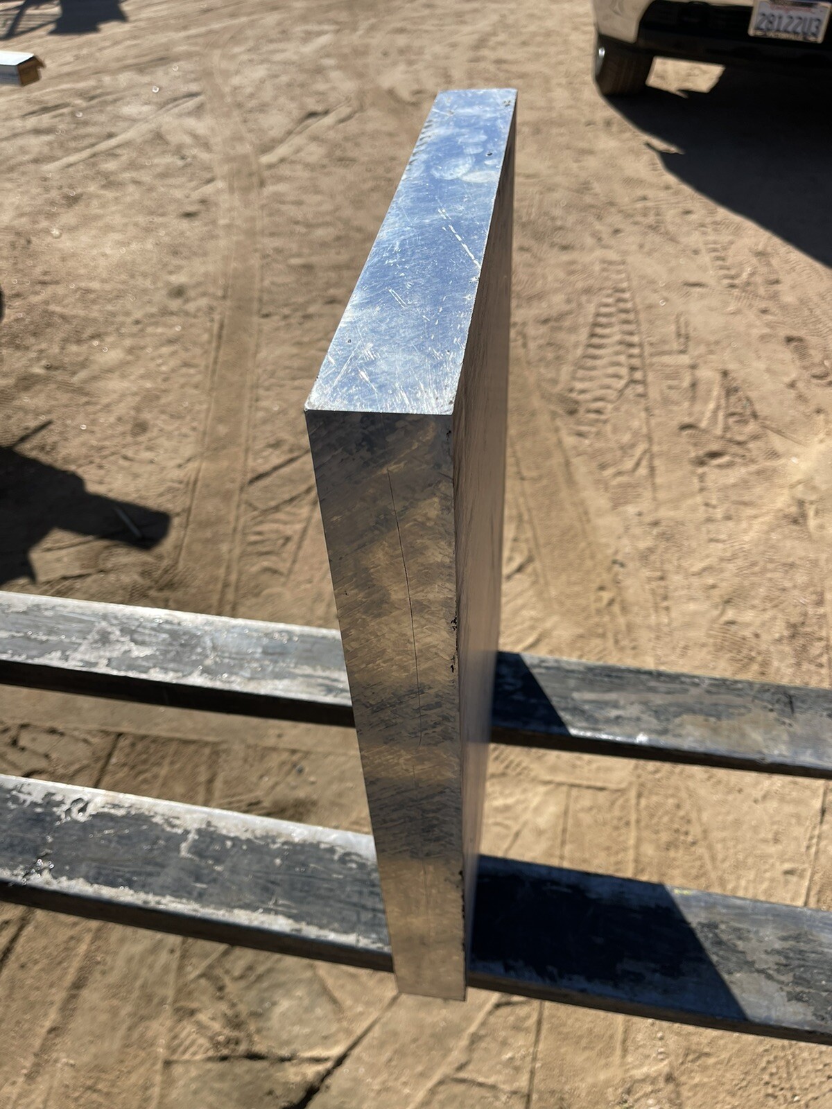 NEW 6061-T6 Aluminum Sheet 20-1/8″ x 16-1/4″ x 2″ THICKNESS