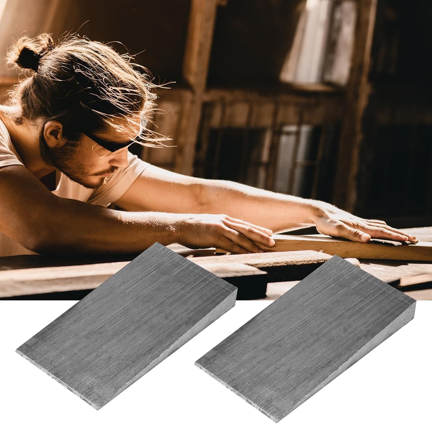 4 Inch Steel Flange Wedges – Versatile Triangular Shims for Leveling and Support