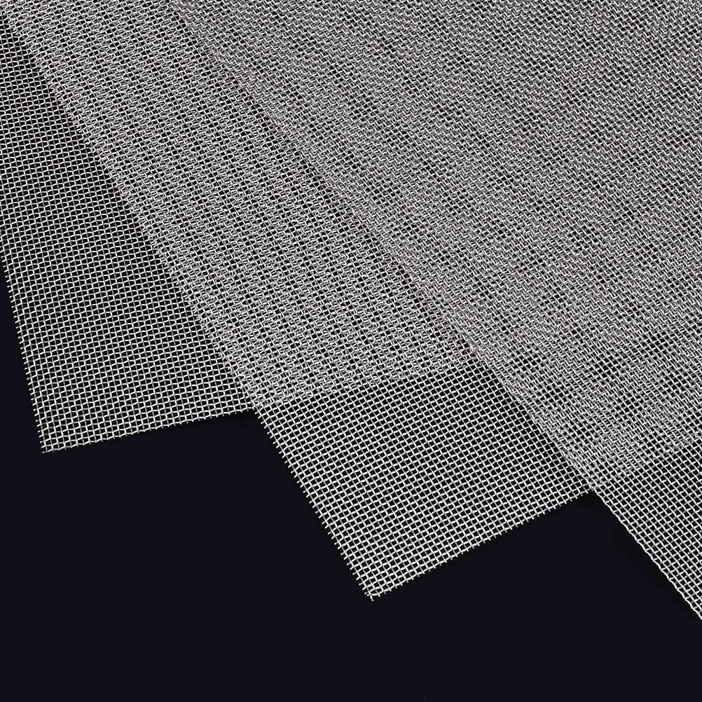 3pcs 304 Stainless Steel 20 Mesh Metal Sheet 12×8 for Air Ventilation