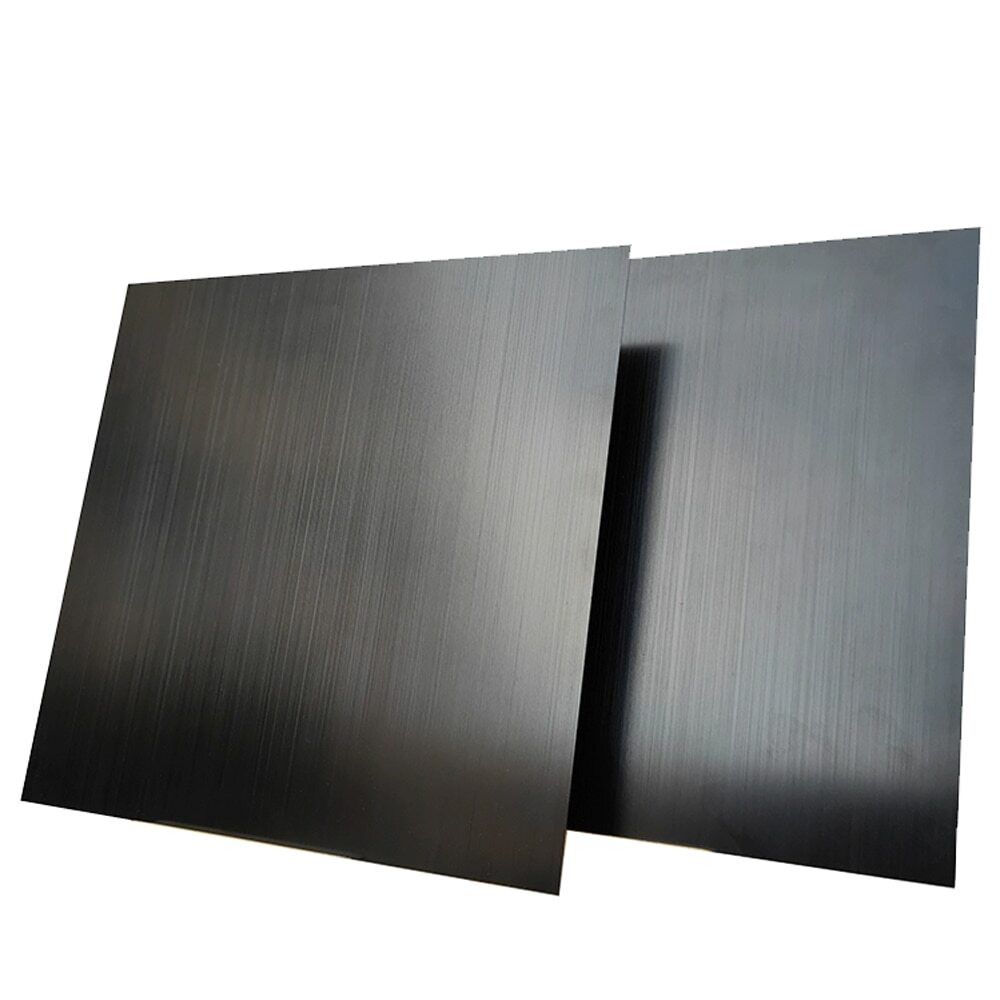 Black Anodized Aluminum Plate Oxide Alloy Flat sheet Thick0.5/0.8/1.0/1.5/2.0mm