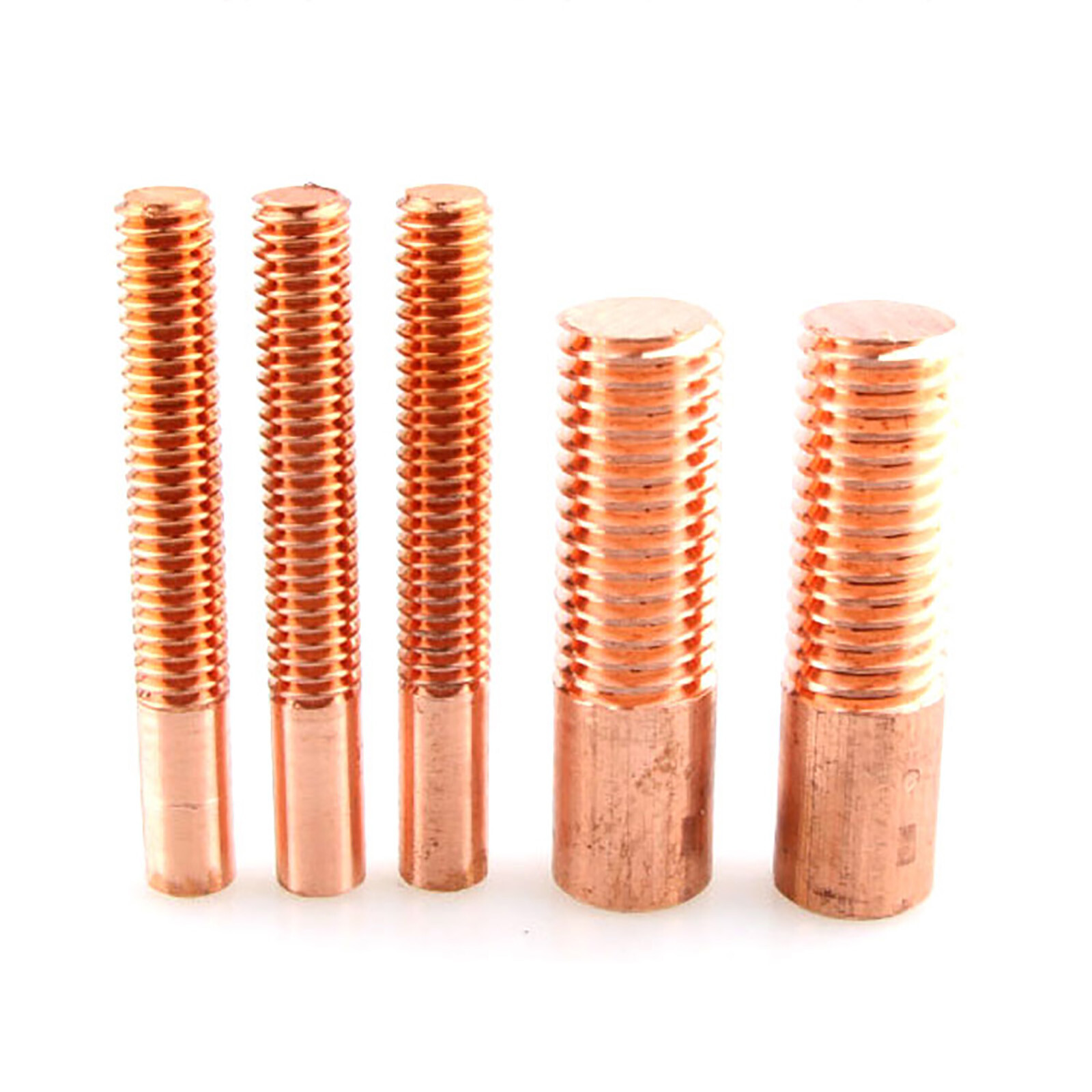 Thread T2 Red Copper Electrode Round Rod Bar Metric M3~M20 – Please consult size