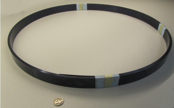 Blue Tempered Spring Steel Shim 0.062″ Thick x 1.25″ Width x 300″ Length