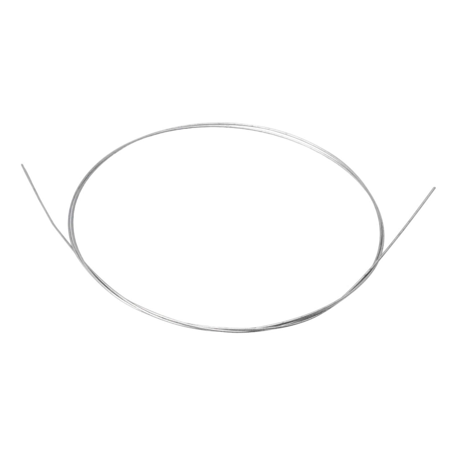 1m 18 Steel Piano Music Wire for of Broken Strings Dia 1mm Silver