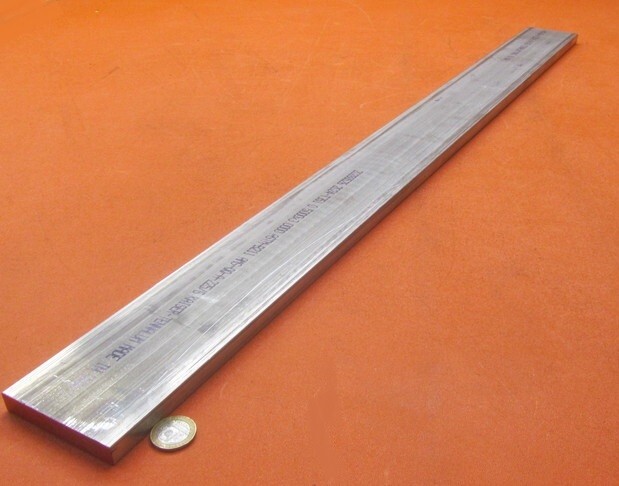 2024 T351 Aluminum Bar, 1/2″ (.500″) Thick x 3.0″ Wide x 36″ Length