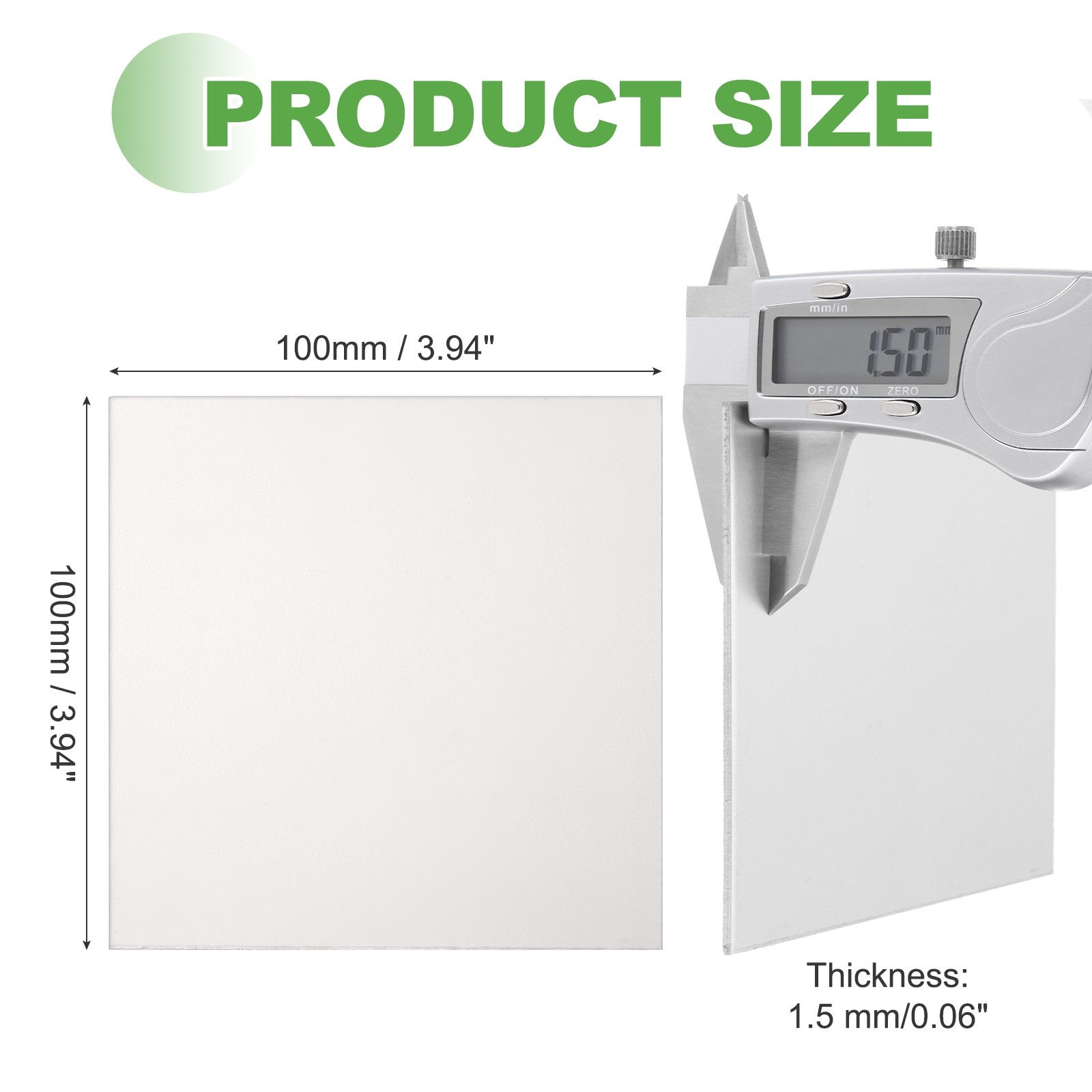 100x100x1.5mm Pure Grade TA1 Titanium Plate Sheet Titanium Metal Sheet