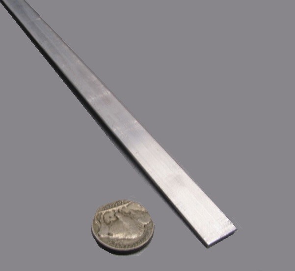 6061 T6 Aluminum Bar, 1/16″ (.062″) Thick x 1/2″ Wide x 72″ Length, 4 pcs
