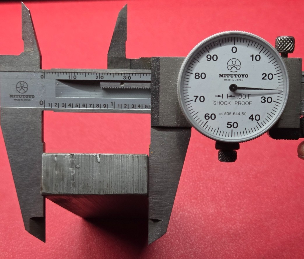 D2 Tool Steel Block Billet 3.850″ L x 1.525″ W x 0.61″ Thick, 15.6 Oz.