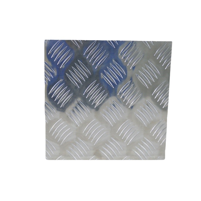 10″x20″ Polished Silver 5 Bar Tread Aluminum Plate Durable Outdoor Grade