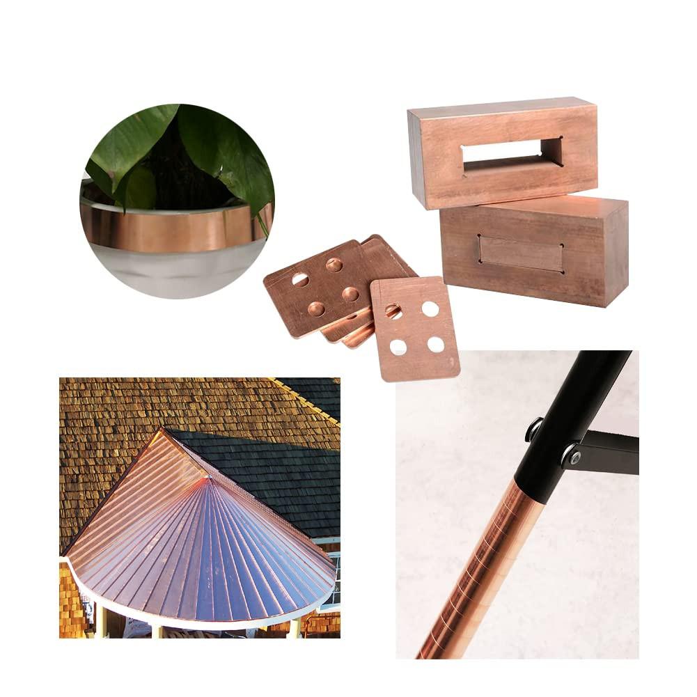 Copper Metal Foil Roll 0.05mm × 50mm × 1000mm Copper Sheet Copper Strip