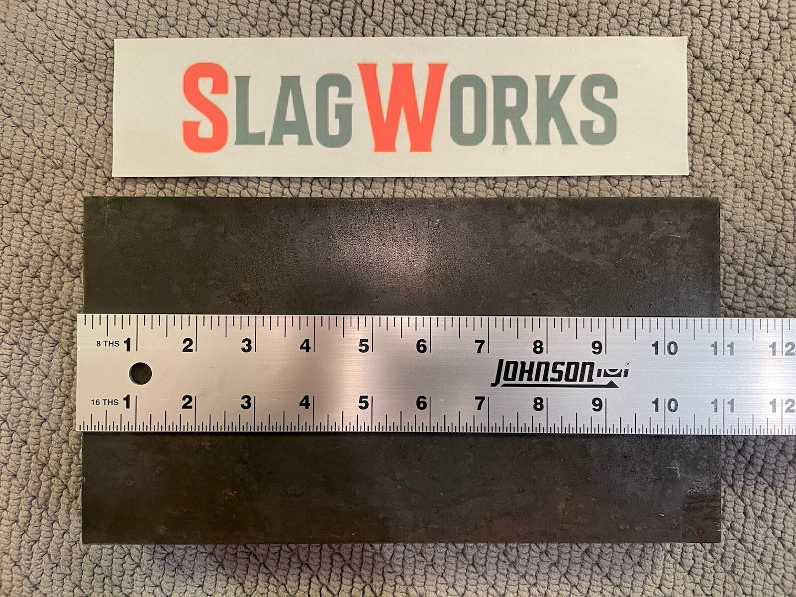 1/4x6x11 inch steel plate 6”x11” A36 Hot Roll Flat .25″ Thick