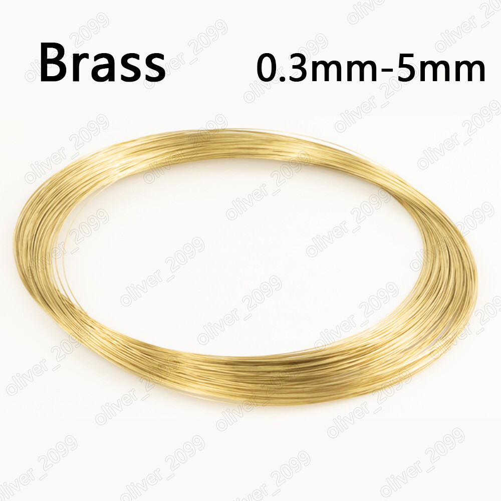 C28000 (CuZn40) Brass Wire Round Solid Wire Diameter 0.3mm to 5mm