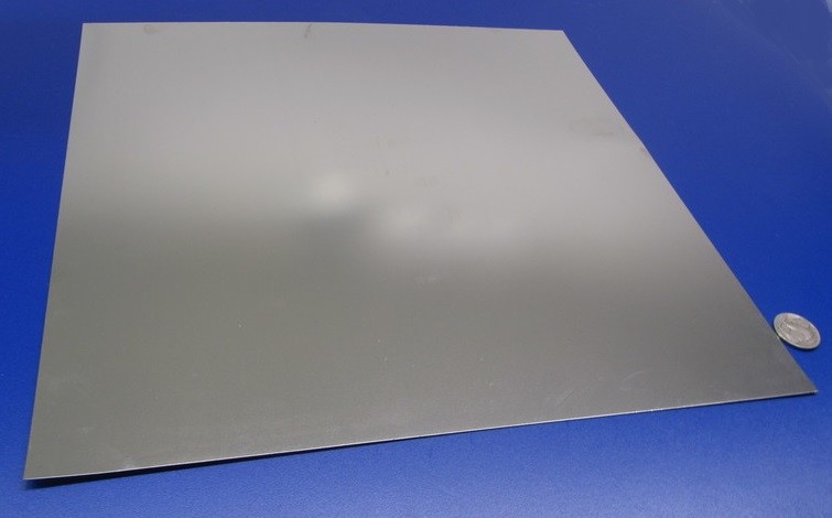 301 Stainless Steel Sheet Shim, .006″ (+/-.0004″) x 12.0″ Width x 12″ Length