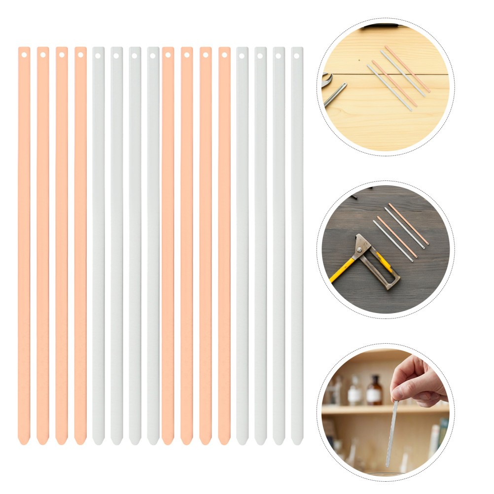 20 Pairs Copper and Zinc Rods Set Anode Strip Electroplating Strips