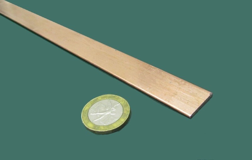 110 Copper Bar H02, 1/16″ Thick x 3/4″ Wide x 12 Inch Length