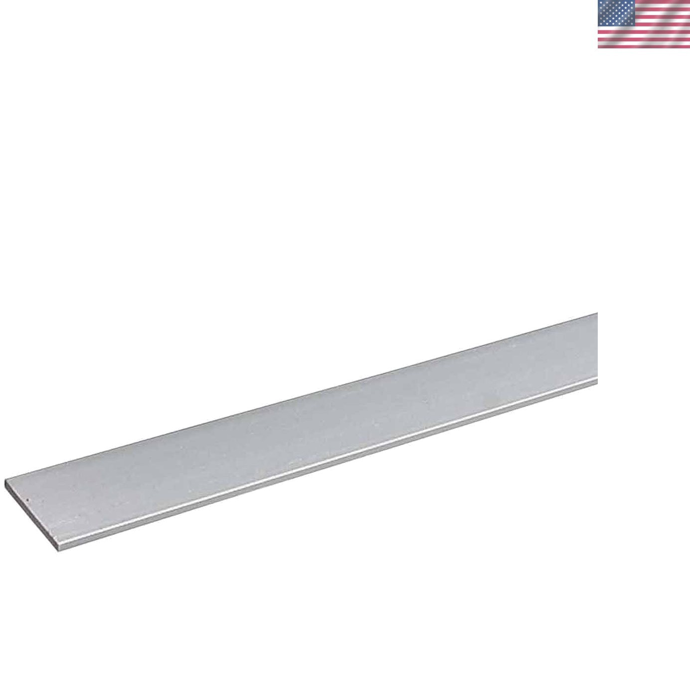 Aluminum Flat Bar 1×1/4x72in Mill Rust Resistant for general use