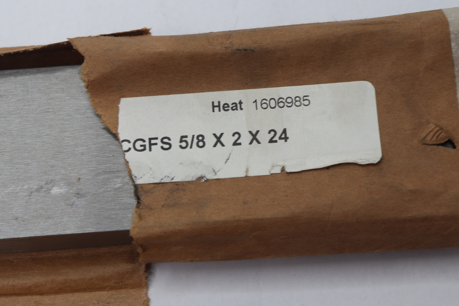 MSC Low Carbon Steel Flat Stock 24″ x 5″ x 5/8″ 06208508