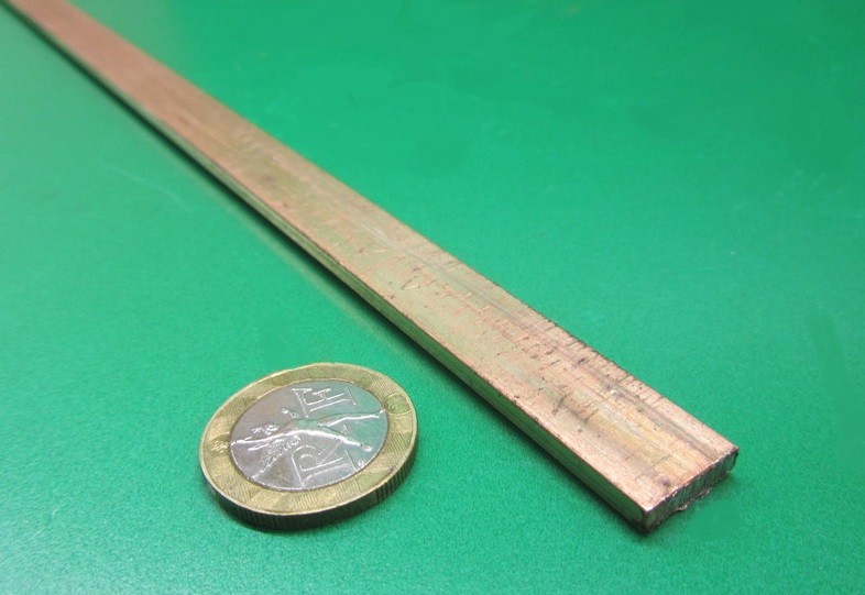 110 Copper Bar H02, 1/8″ Thick x 1/2″ Wide x 48 Inch Length