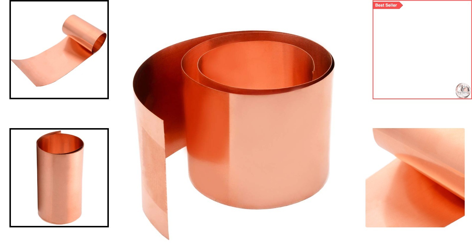 High Purity Copper Sheet Roll – 0.2mm, Industrial Grade, 1000mmx100mm