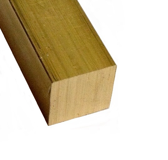 Brass Square Alloy 360 1 X 1 X 24