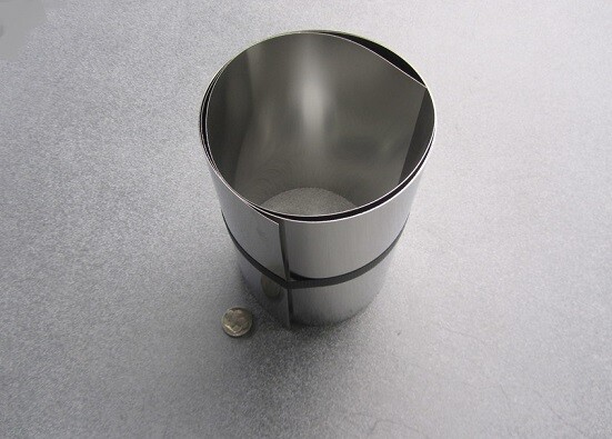 316 Stainless Steel Sheet Soft .010″ Thick x 6.0″ Width x 50.0″ Length
