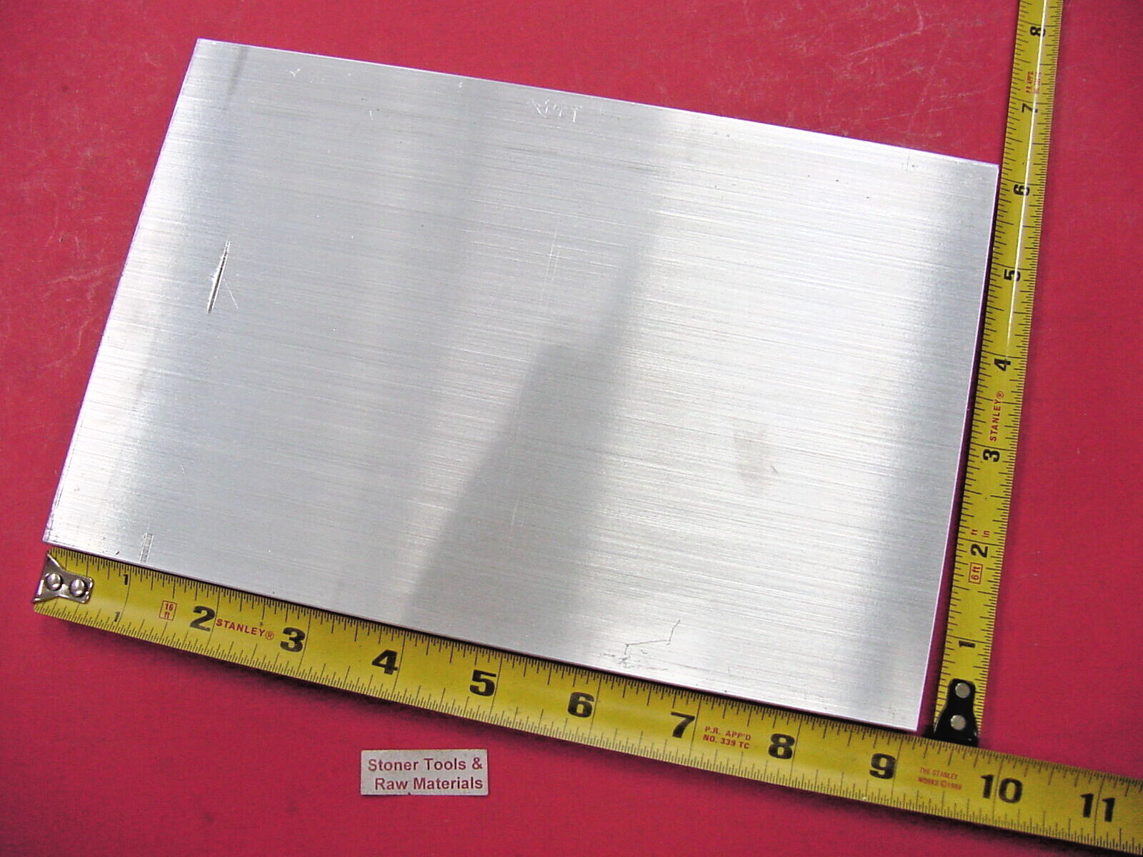 1/2″ X 6″ ALUMINUM 6061 FLAT BAR 9″ long Solid T6511 Extruded Mill Stock Cut New