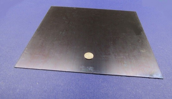 1095 Hard Blue Tempered Spring Steel Shim 0.062″ x 12.375″ x 12″ Length