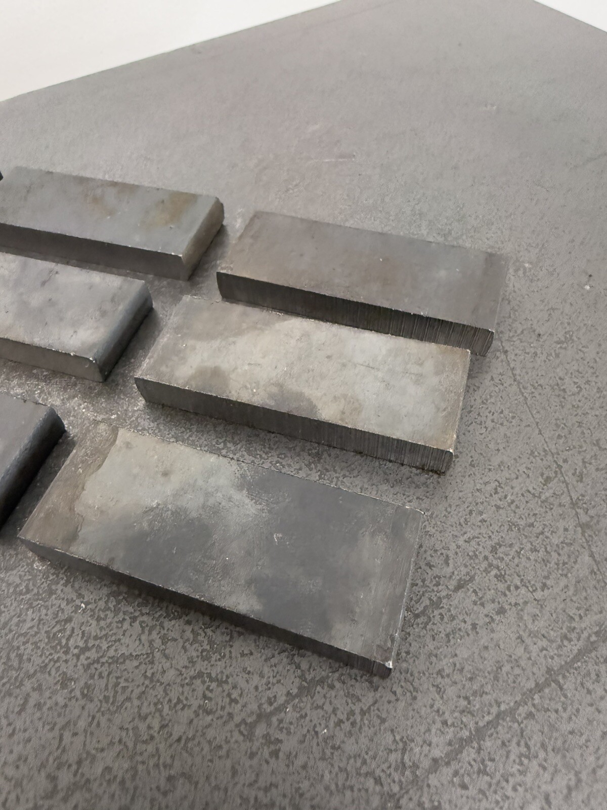 3/8″ Steel Plate 1″ x 2-3/4″ Flat Bar A36, 10 PIECES