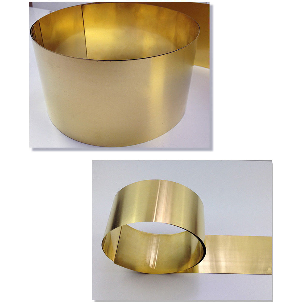 1 STÜCK Messing Metall Dünnblech Folie Platte Dicke 0,01–0,3 mm x 10–200 mm x 10