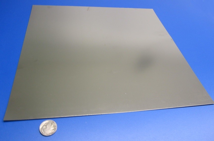 301 Stainless Steel Sheet Shim, .006″ (+/-.0004″) x 12.0″ Width x 12″ Length