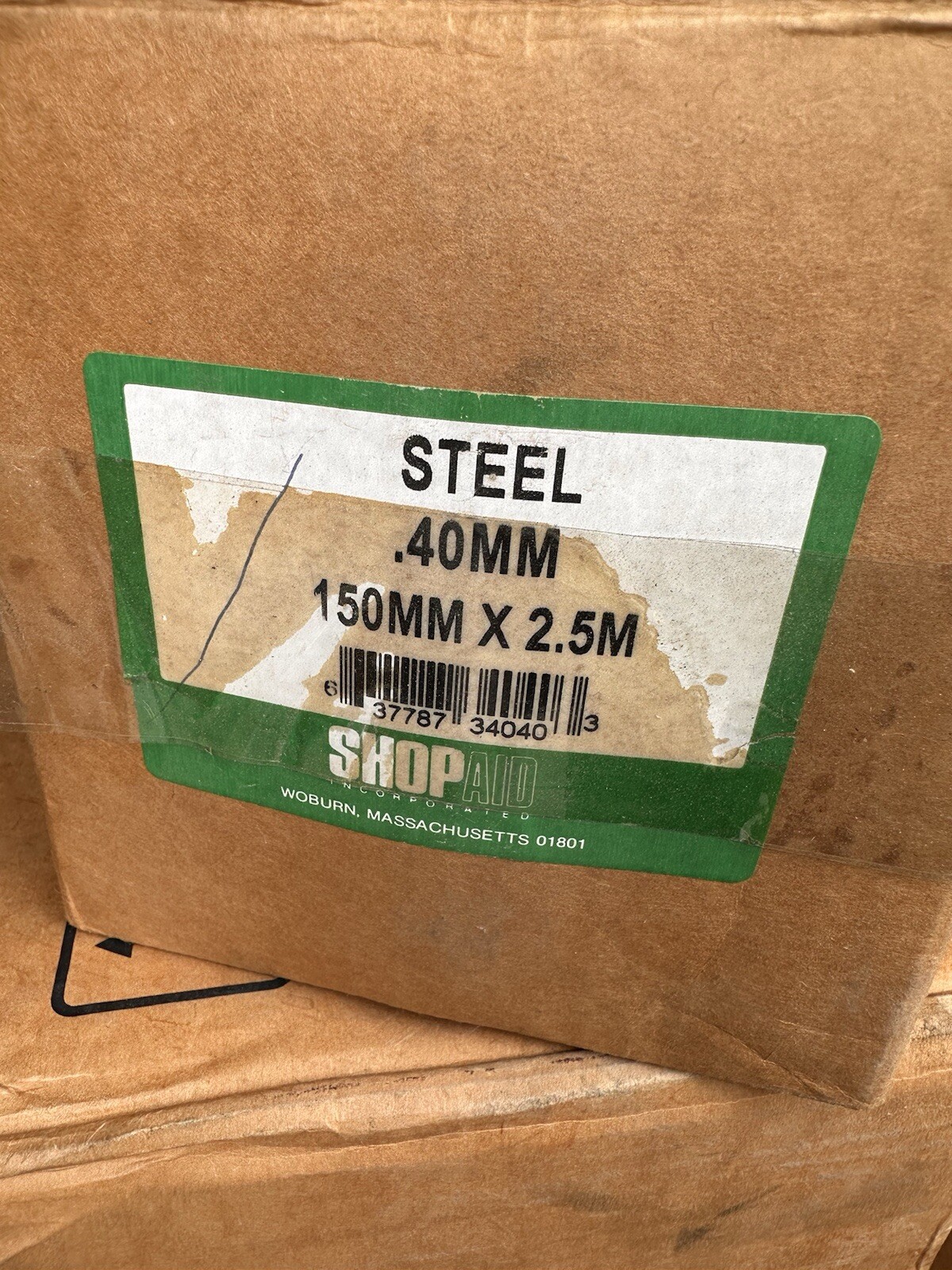 Steel Shim Stock Roll Shop-Aid .40MM 150MM x 2.5M