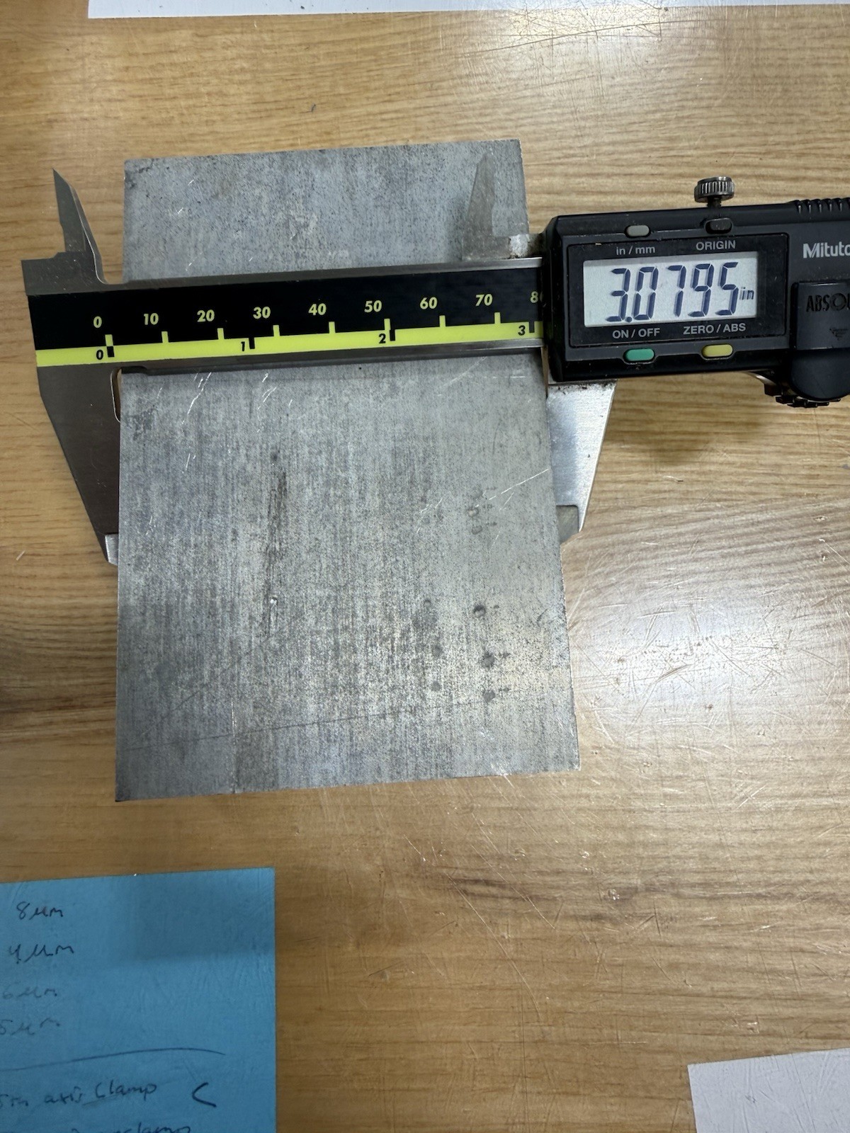 7075 Aluminum Billet Stock 4.7” X 3” x 1.5” Block