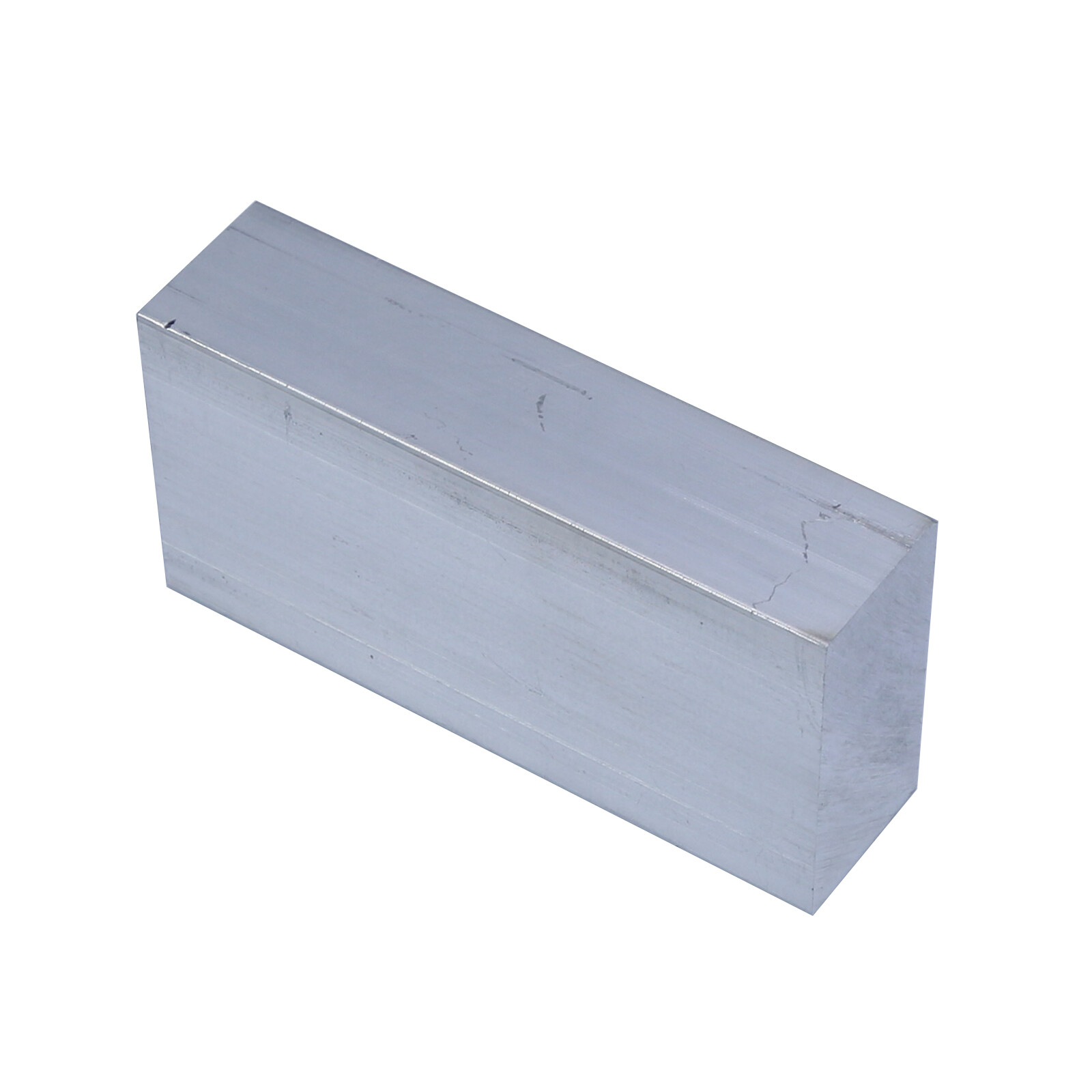 Metal T6061 Aluminum Flat Plate Sheet Stock Length 100mm Width 50mm Thick 25mm