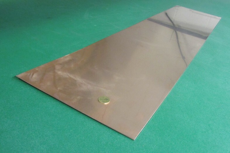110 Copper Sheet Soft H02 .062″ Thick x 12.0″ Wide x 48.0″ Length