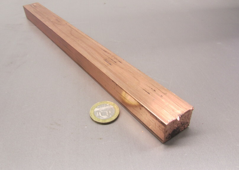 182 Copper Bar 3/4″ Thick x 1.0″ Wide x 1 Foot Length
