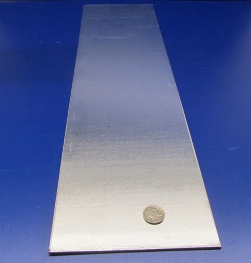 1100 Aluminum Sheet Softened (O) .090″ Thick x 6.0″ Wide x 24.0″ Long