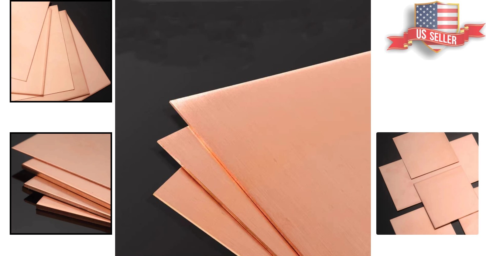 High-Quality Copper Sheets 2 Pack – Perfect for Electrical Projects & Crafts