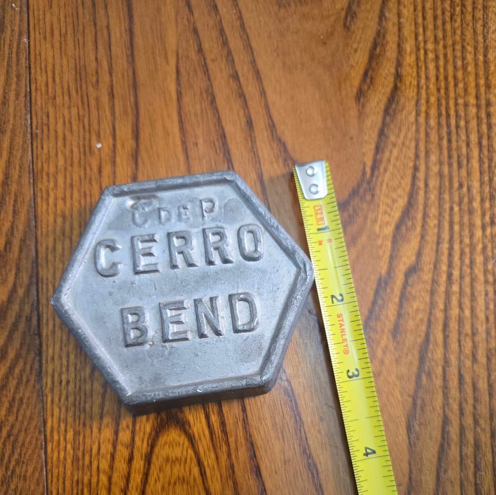 1 Lb. 10.5 oz. Cerro Bend 158 Fixturing Alloy Low Melting (K26JJ)