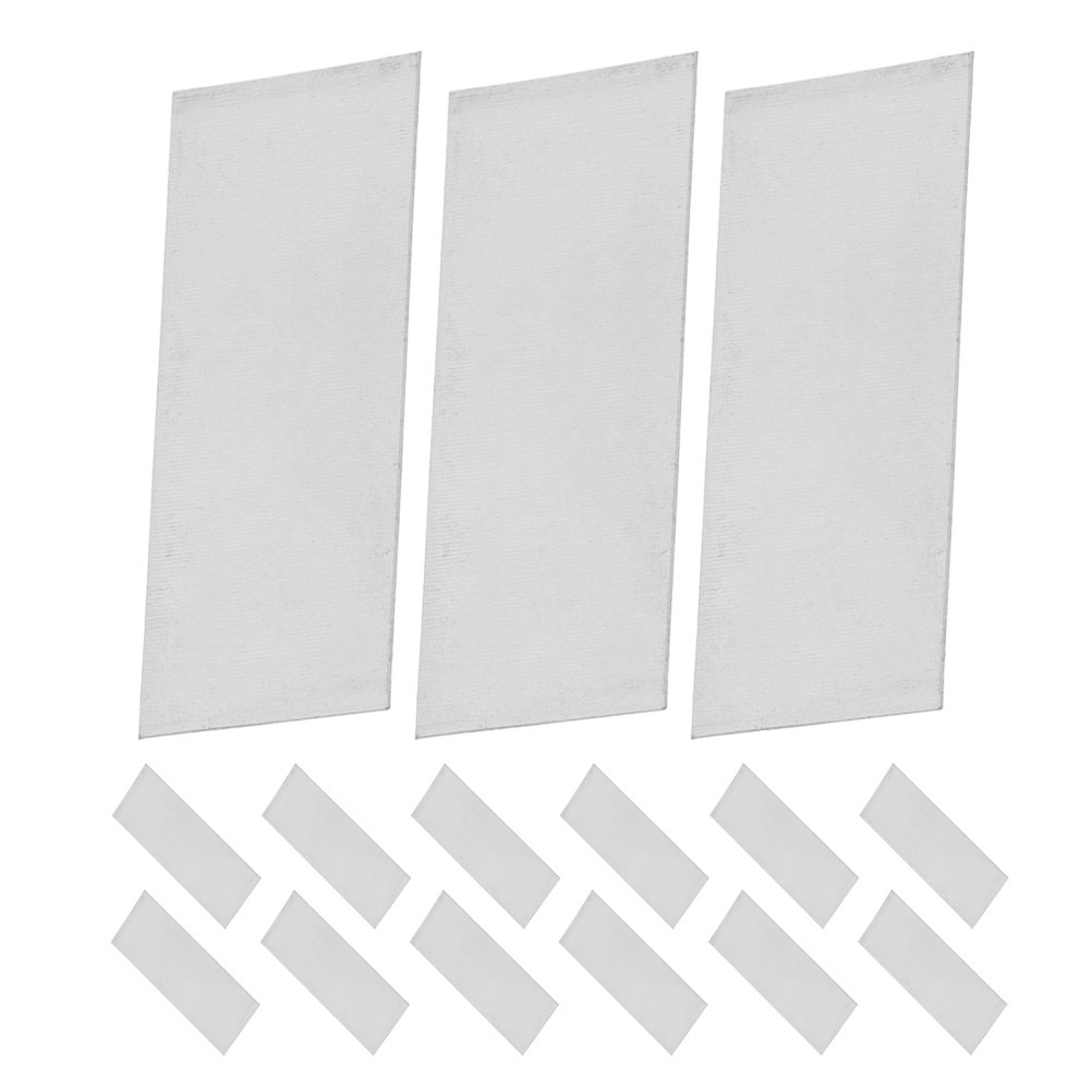 15Pcs Pure Zinc Anode Sheets Durable Electroplating Plates Silver Metal Strips