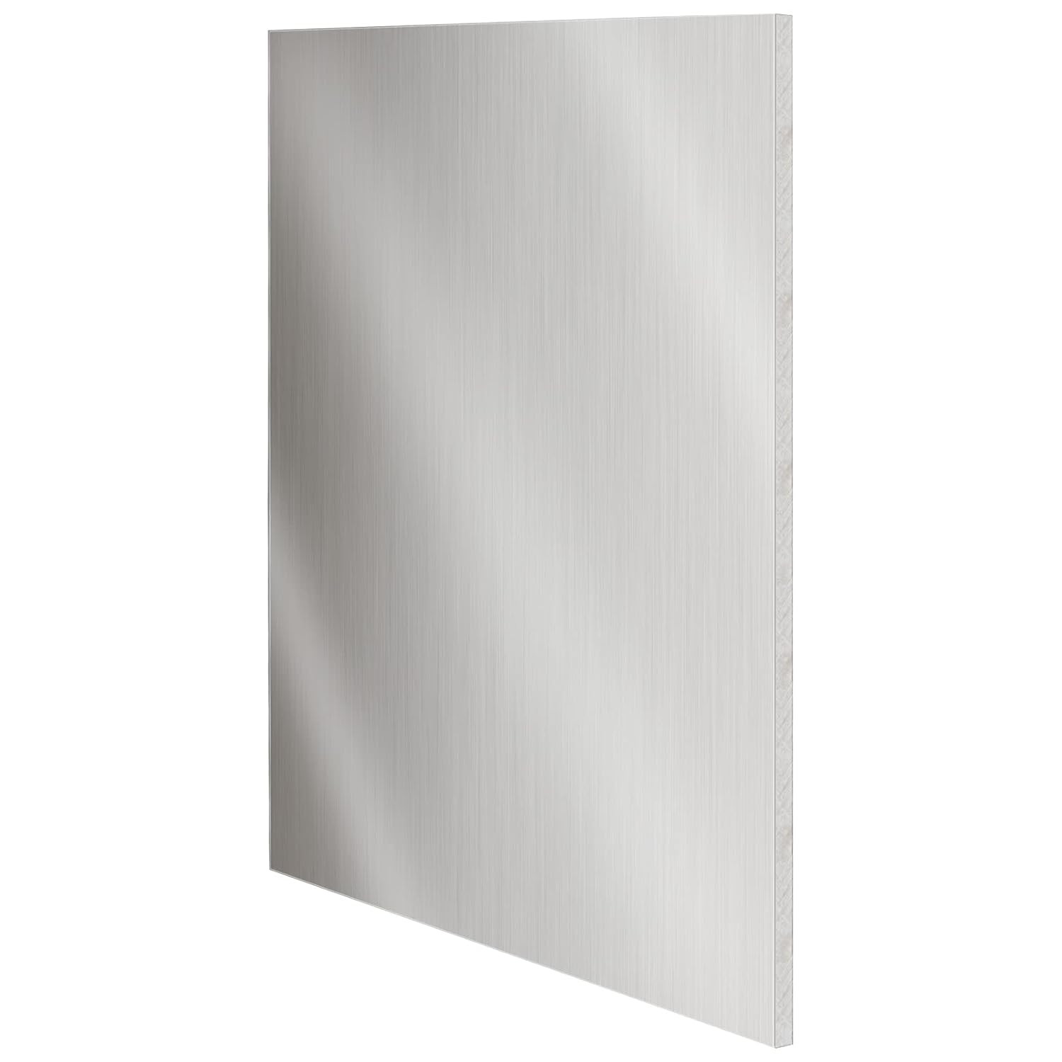 2 PCS 6 X 12 X 1/4 Inch 6061 Aluminum Sheet, Finely Polished Aluminum T