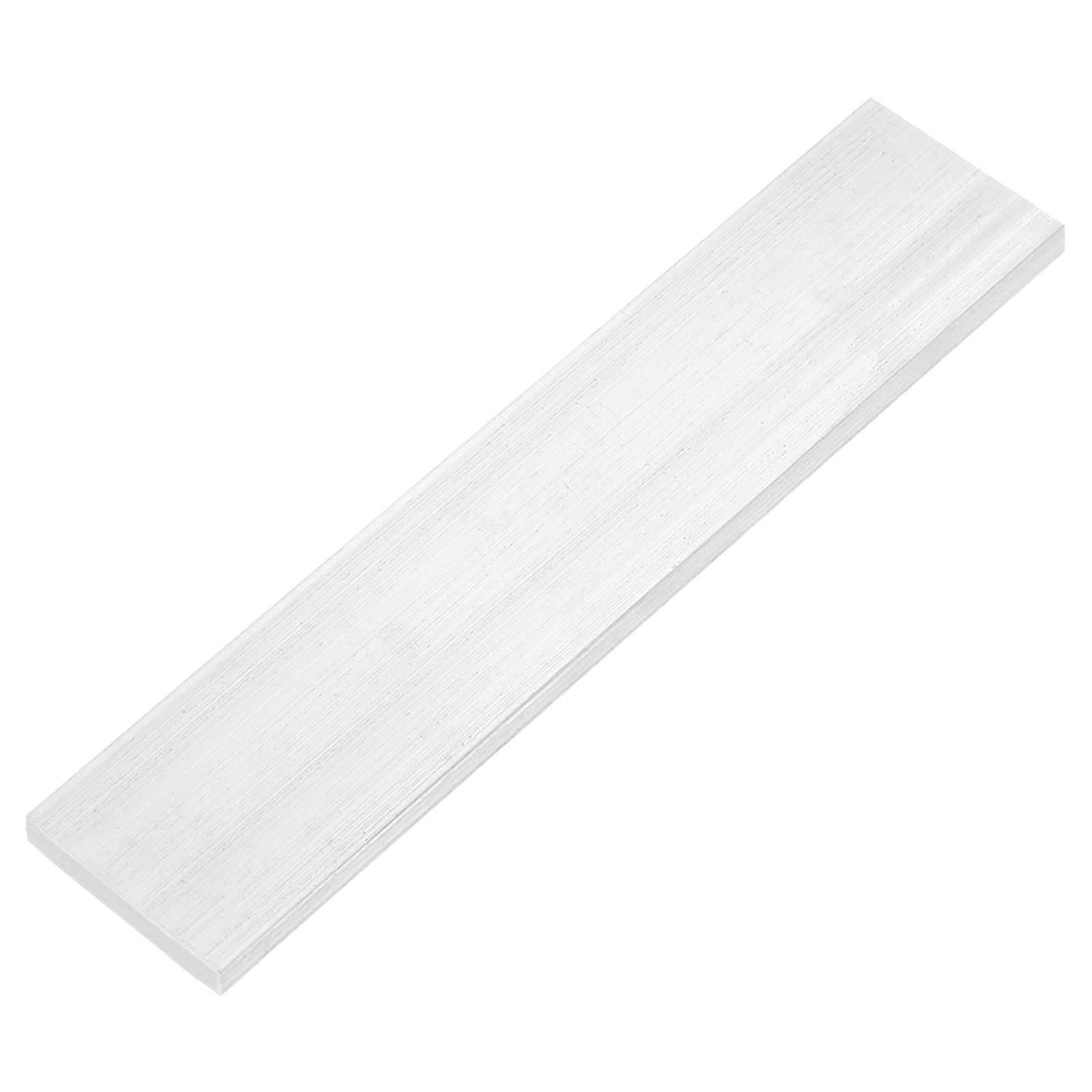 Square 6063 Aluminum Flat Bar, 1/2″ Thickness 2″ Width 12″ Length