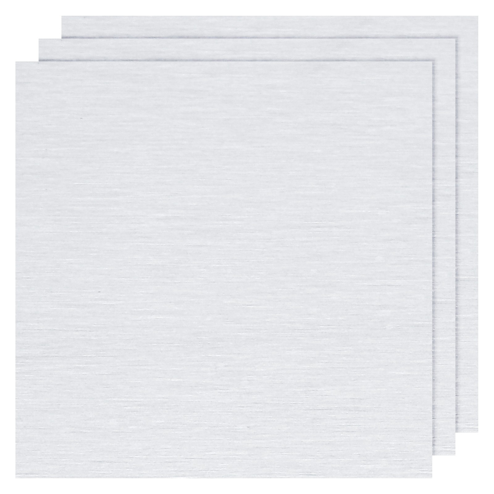 6061 T651 Aluminum Sheet Metal 6 x 6 x 1/4(0.236″) Inch 3Pcs Flat 6MM