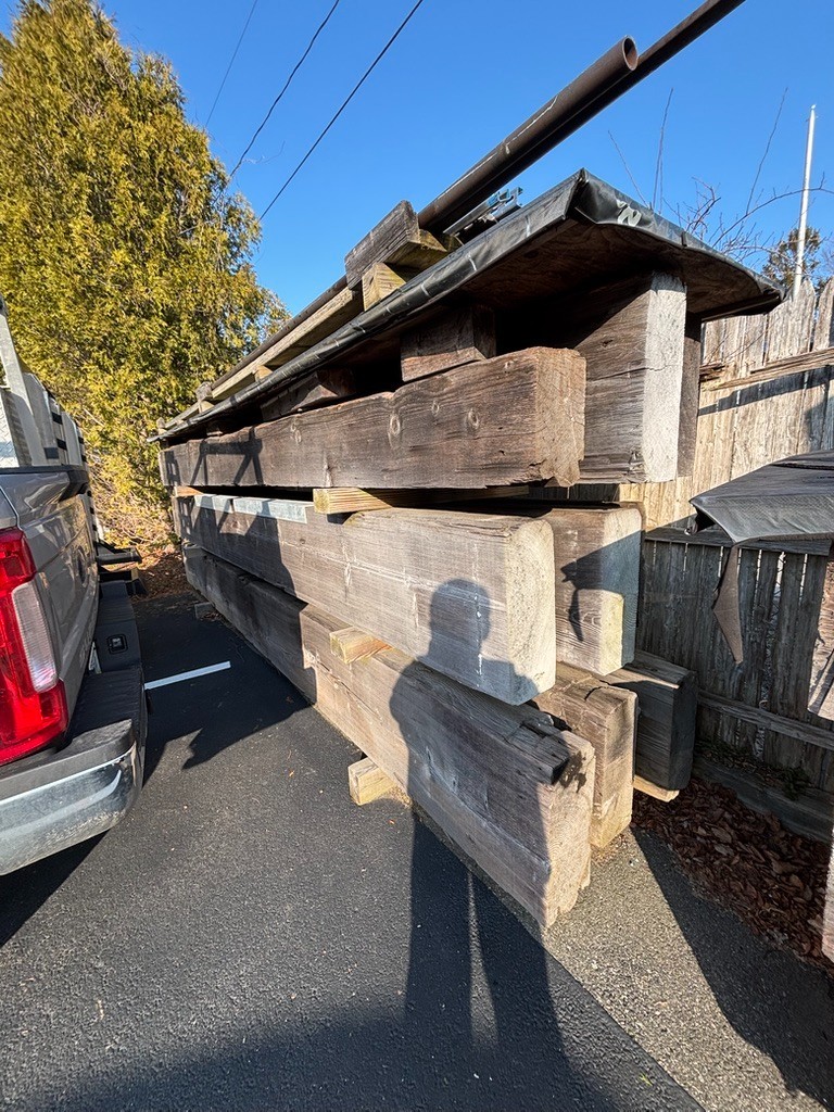 timbers, beams, reclaimed lumber