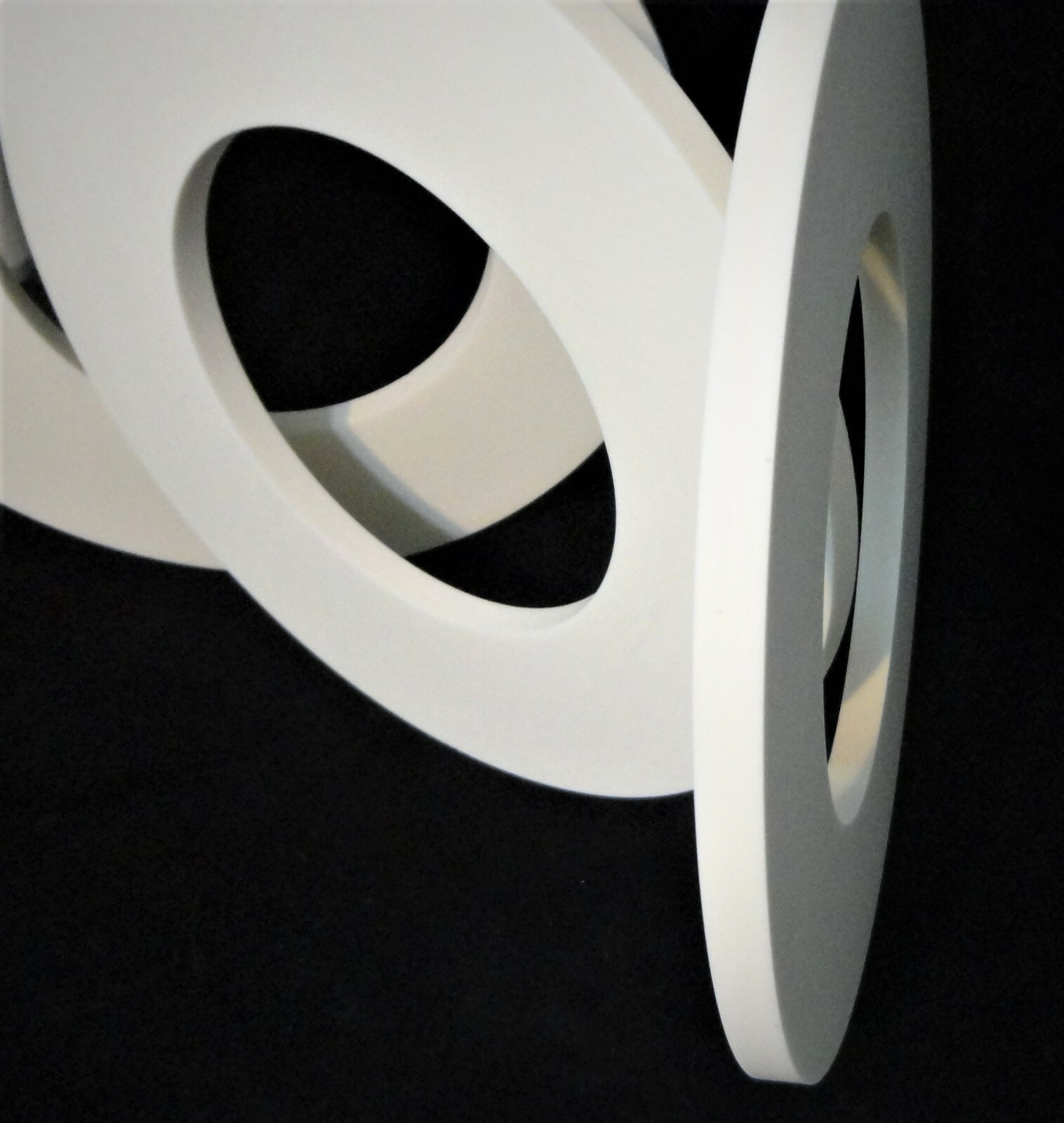 LARGE HIGH PURITY ALUMINA CERAMIC RING WASHER SPACER PLATE No.:555