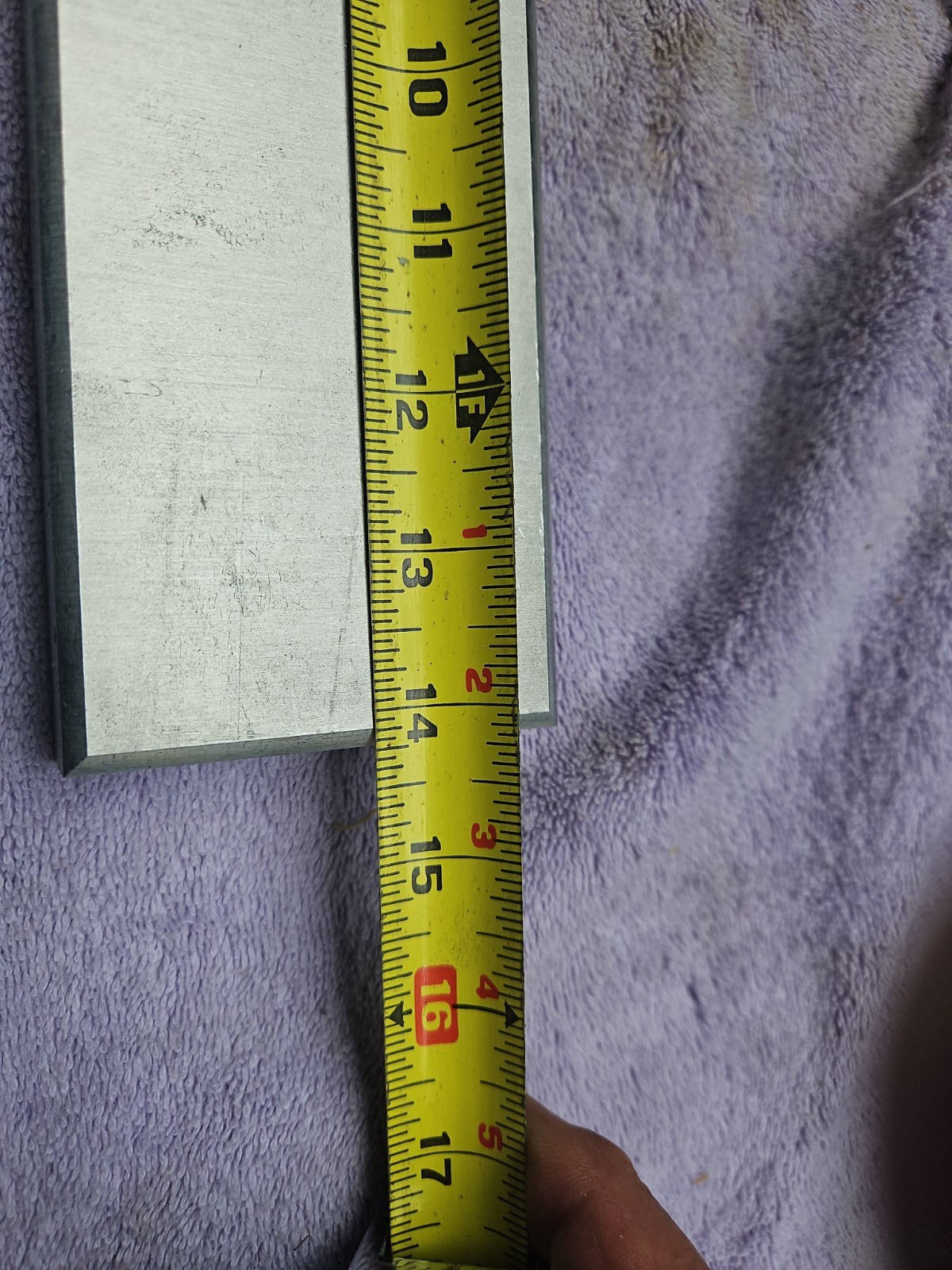 KAISER aluminum plate 6061-T651 3/4″ X 14″ X 3″ Made In USA