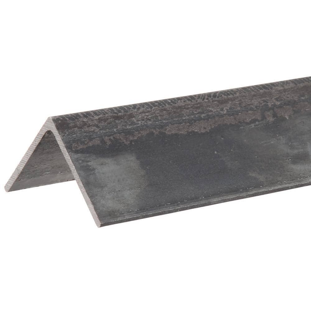 Everbilt 2 in. x 3 ft. – 1/8 in. Thick Plain Steel Angle4 PACK