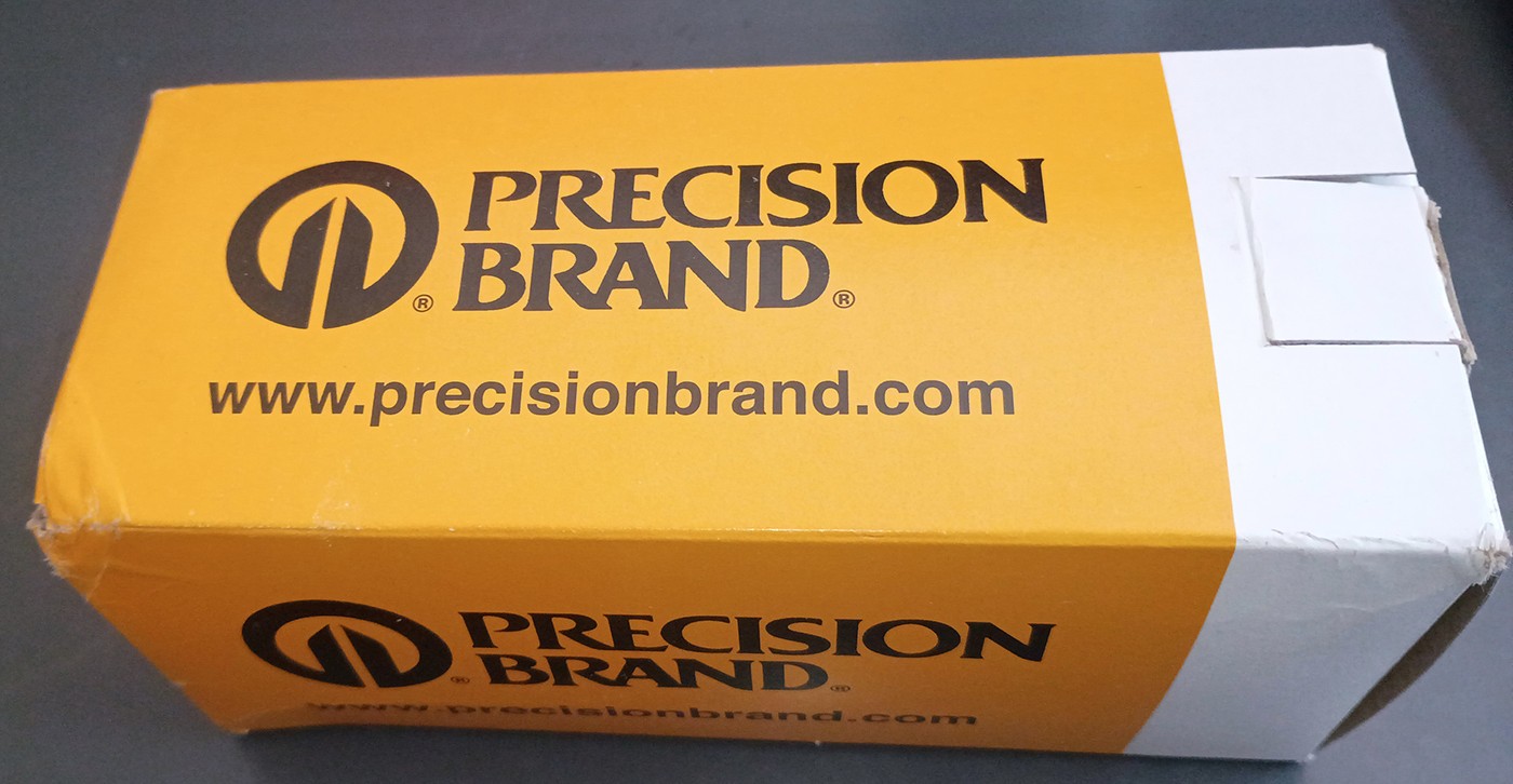 Precision Brand Brass Shim .003 6″ x 100″