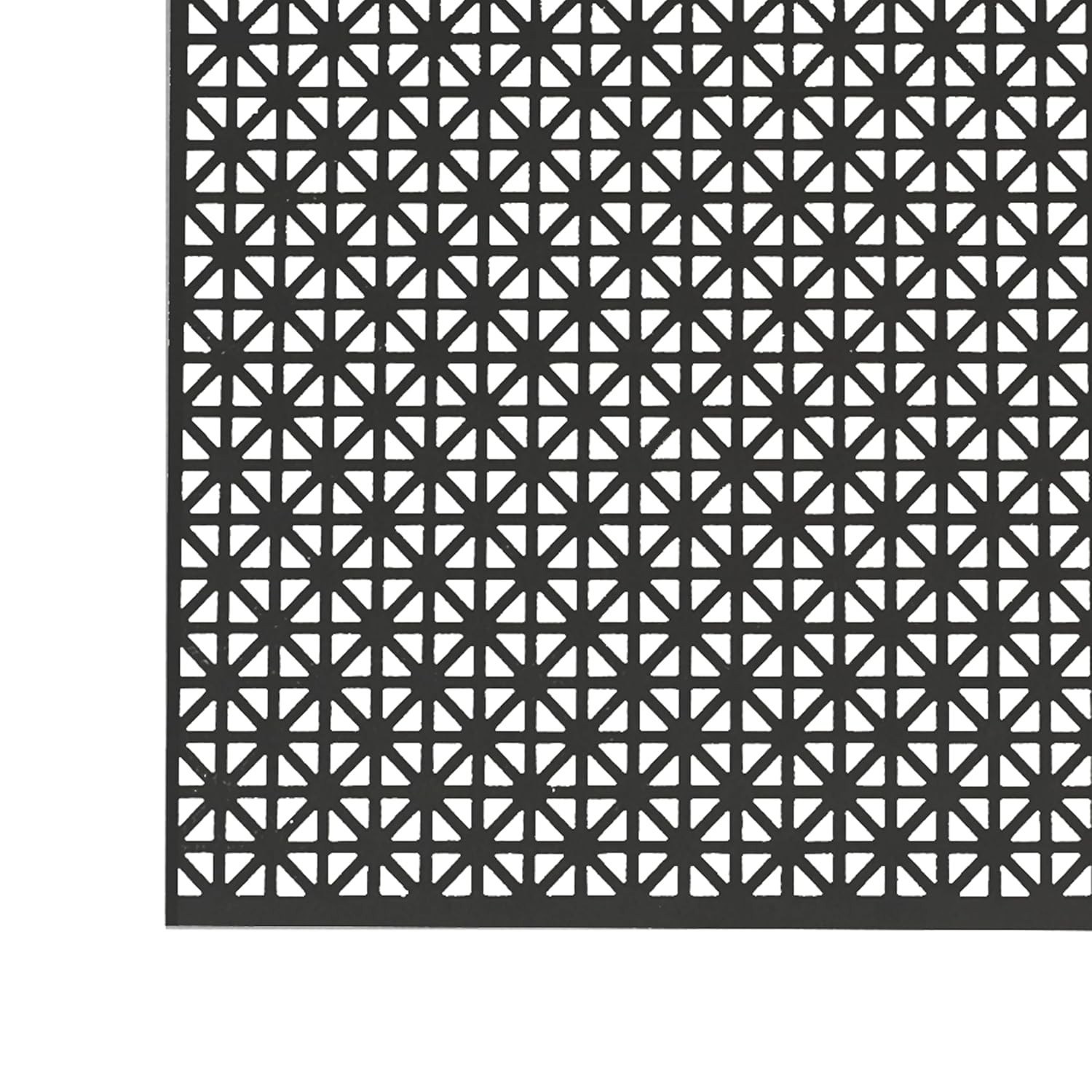 12 in. x 24 in. x .020 in. Black Aluminum Sheet Union Jack