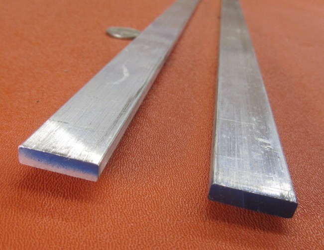 6061 T6511 Aluminum Bar, 3/16″ (.187″) Thick x 3/4 Wide x 60″ Length, 2 units